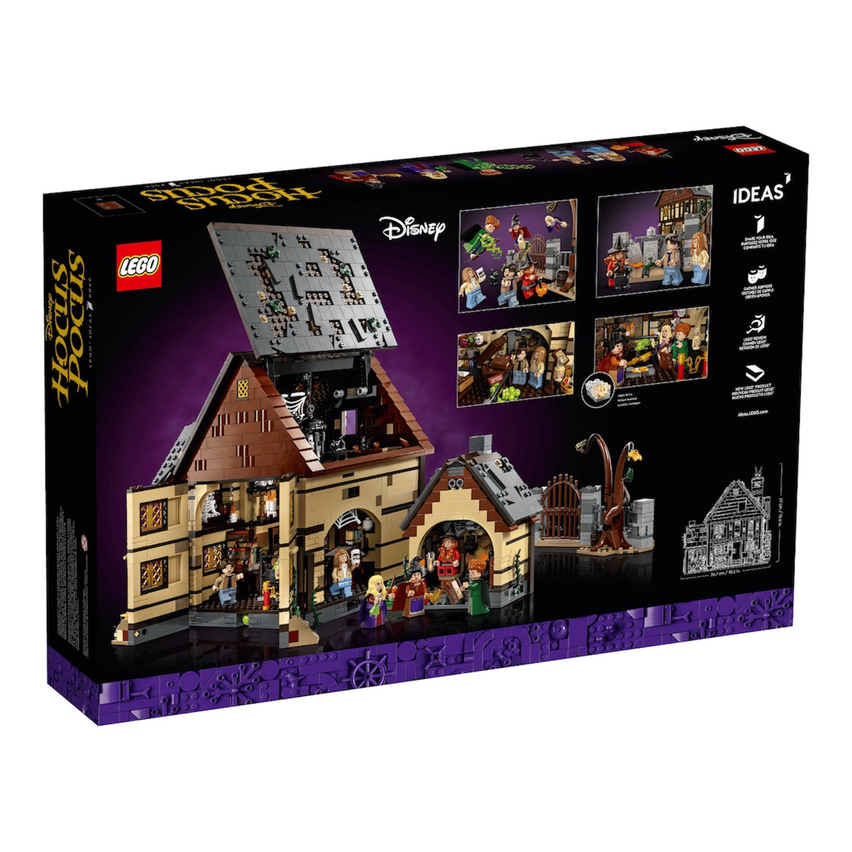 IDEAS: Disney Hocus Pocus The Sanderson Sisters' Cottage 21341