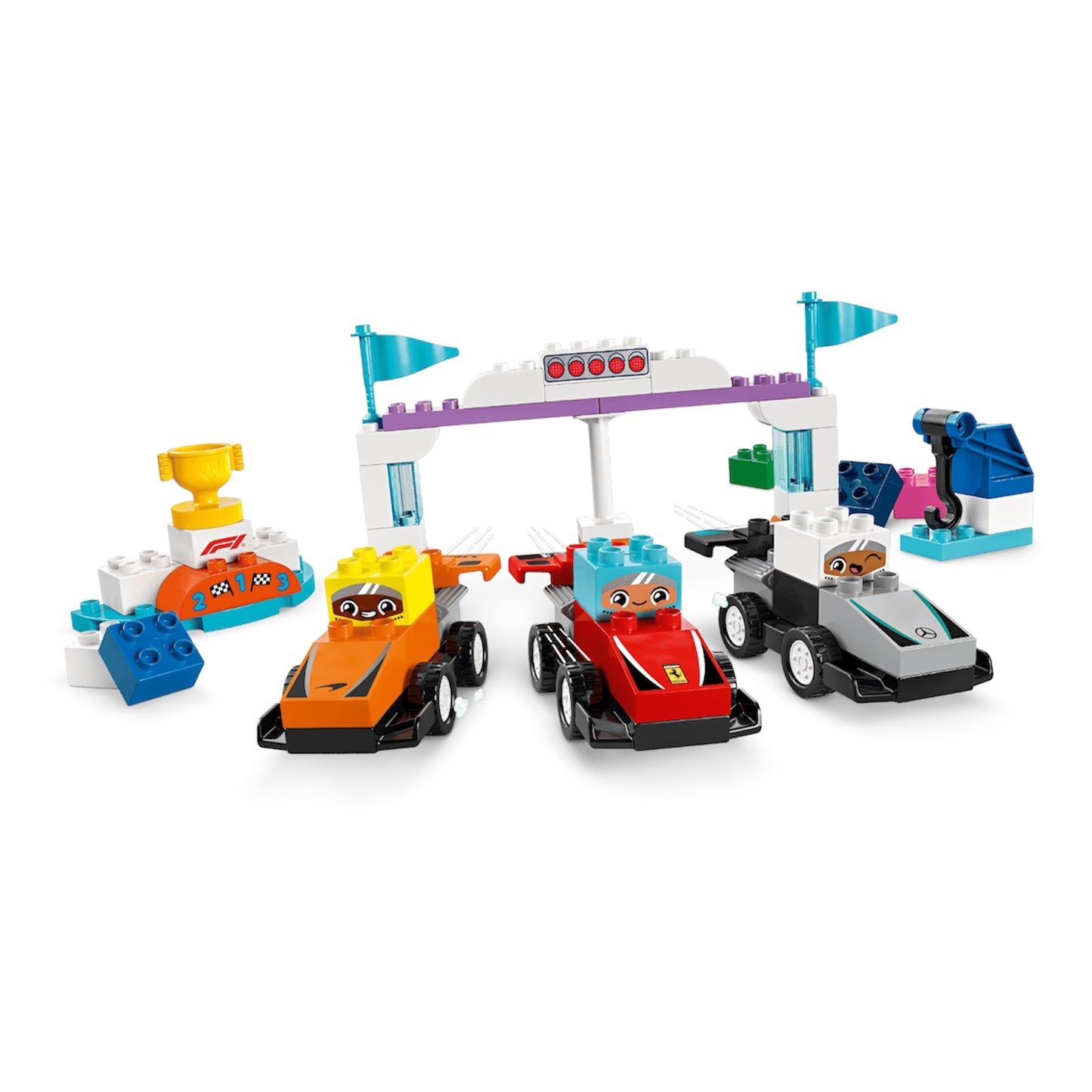 Duplo: F1 Team Racing Cars and Drivers 10445