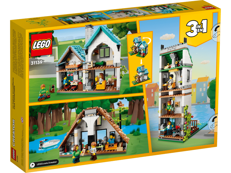 Creator 3 in 1: Cozy House 31139