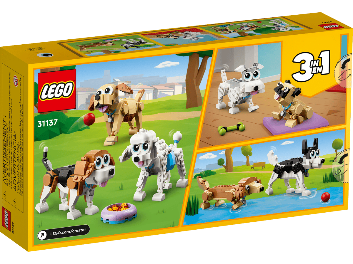 Creator 3 in 1: Adorable Dogs 31137