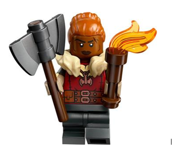 Minifigures Series Dungeons & Dragons: Dwarf Barbarian 71047