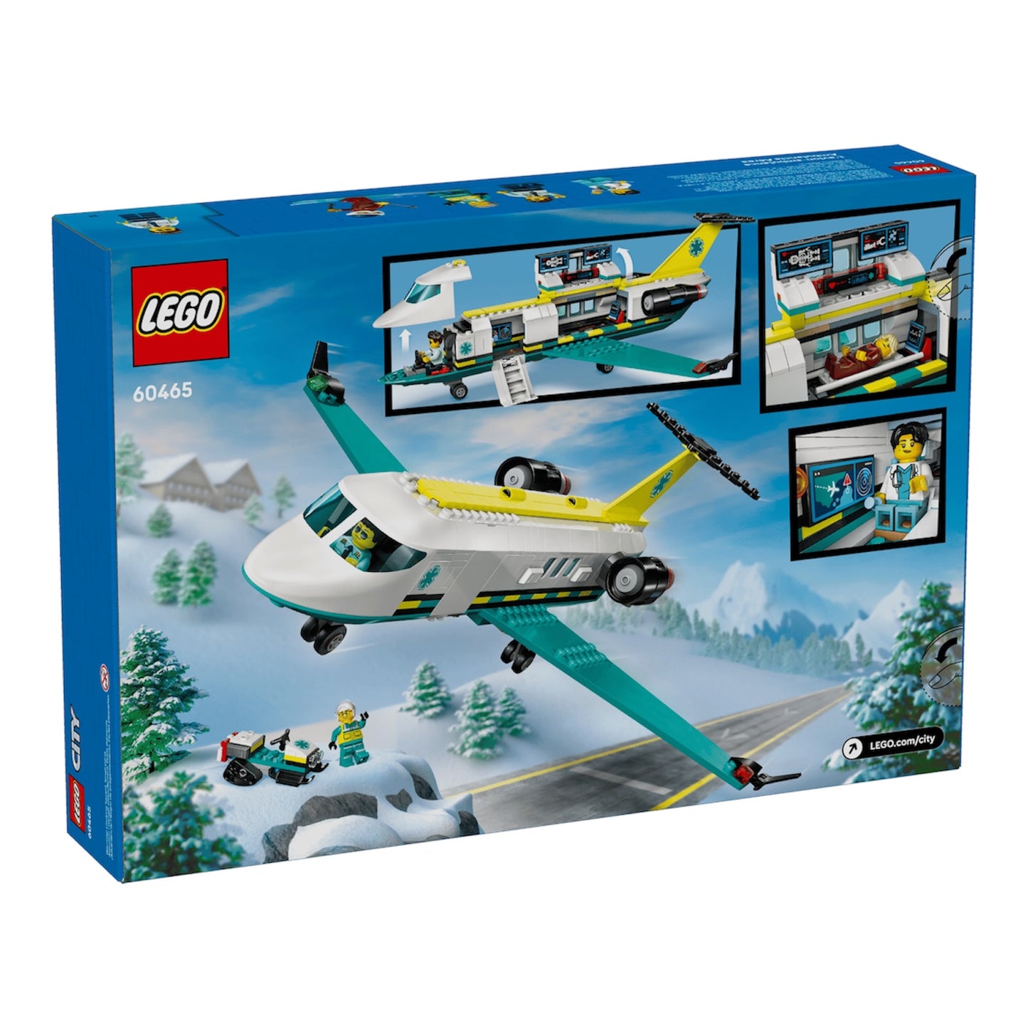City: Emergency Air Ambulance Airplane 60465