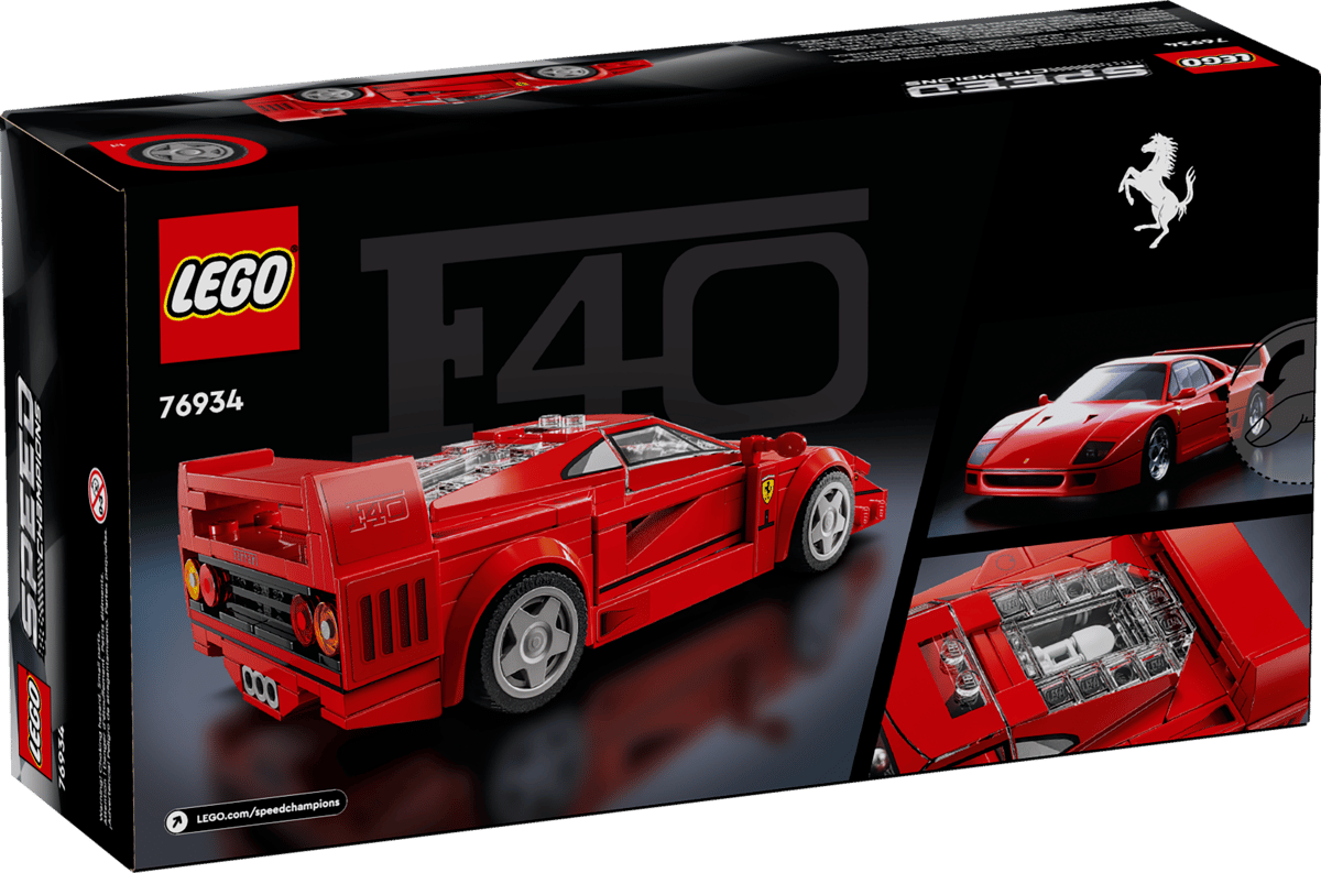Speed Champions: Ferrari F40 Supercar 76934