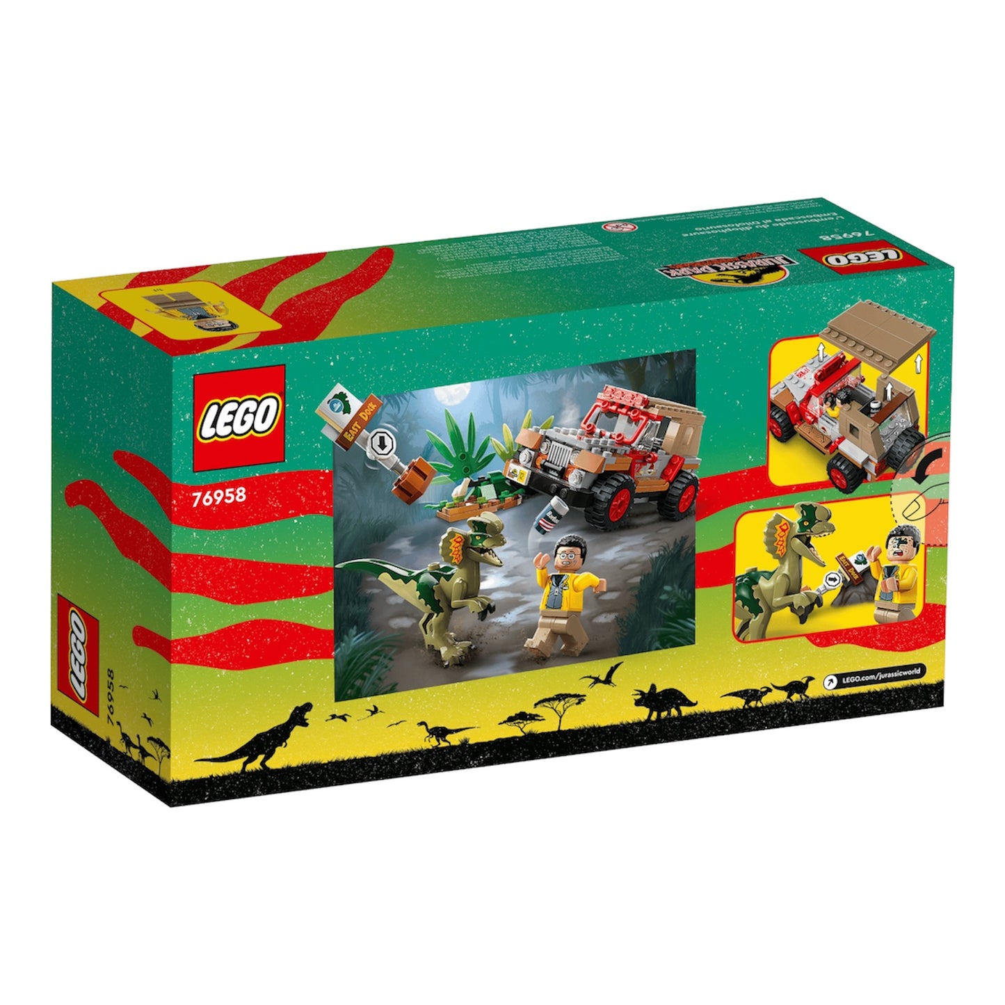 Jurassic World: Dilophosaurus Ambush 76958