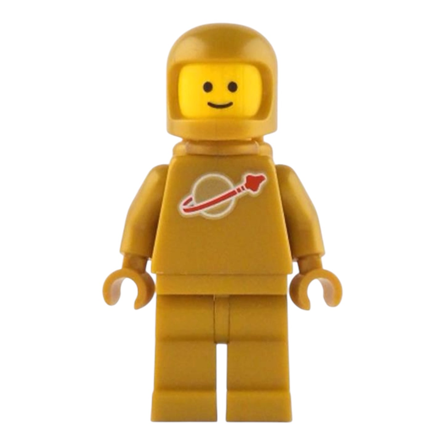 Classic Space Pearl Gold Minifigure - ideas230