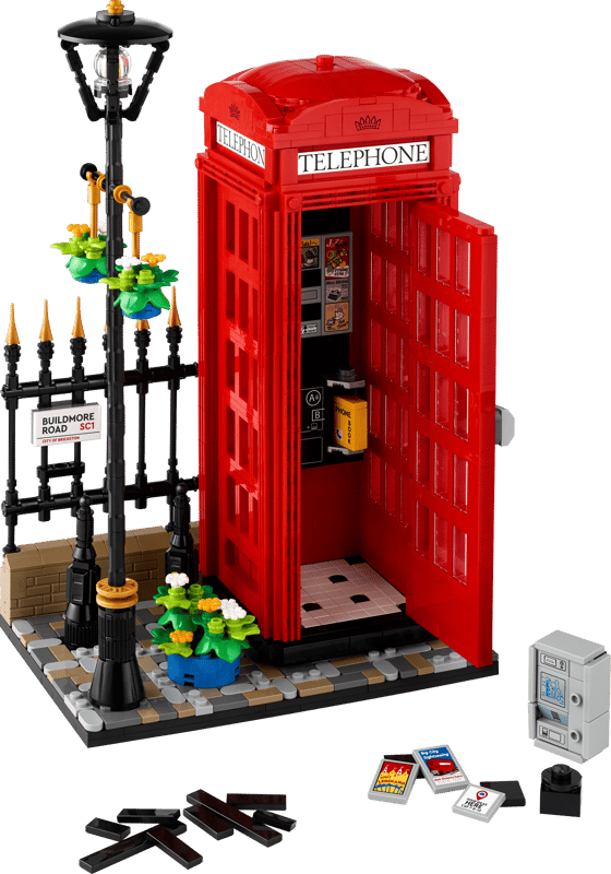 Ideas: Red London Telephone Box 21347
