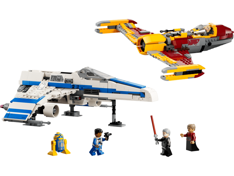 Star Wars: New Republic E-Wing vs. Shin Hati's Starfighter 75364