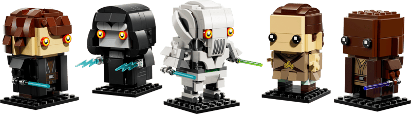 BrickHeadz: Revenge of the Sith Heroes & Villains 40796