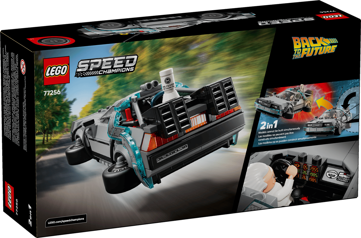 Speed Champions: Time Machine from Back to the Future 77256 (Delorean)