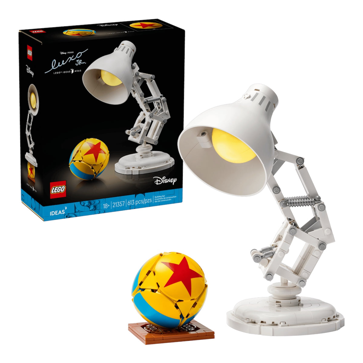 Ideas: Disney Pixar Lamp Luxo Jr. 21357