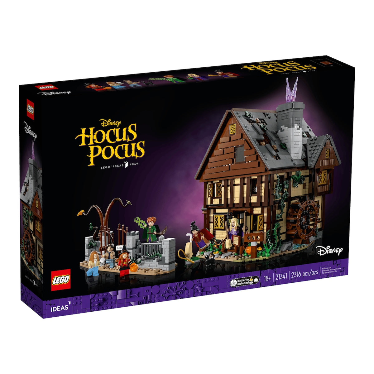 IDEAS: Disney Hocus Pocus The Sanderson Sisters' Cottage 21341