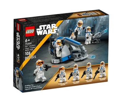 Star Wars:  332nd Ahsoka's Clone Trooper™ Battle Pack 75359