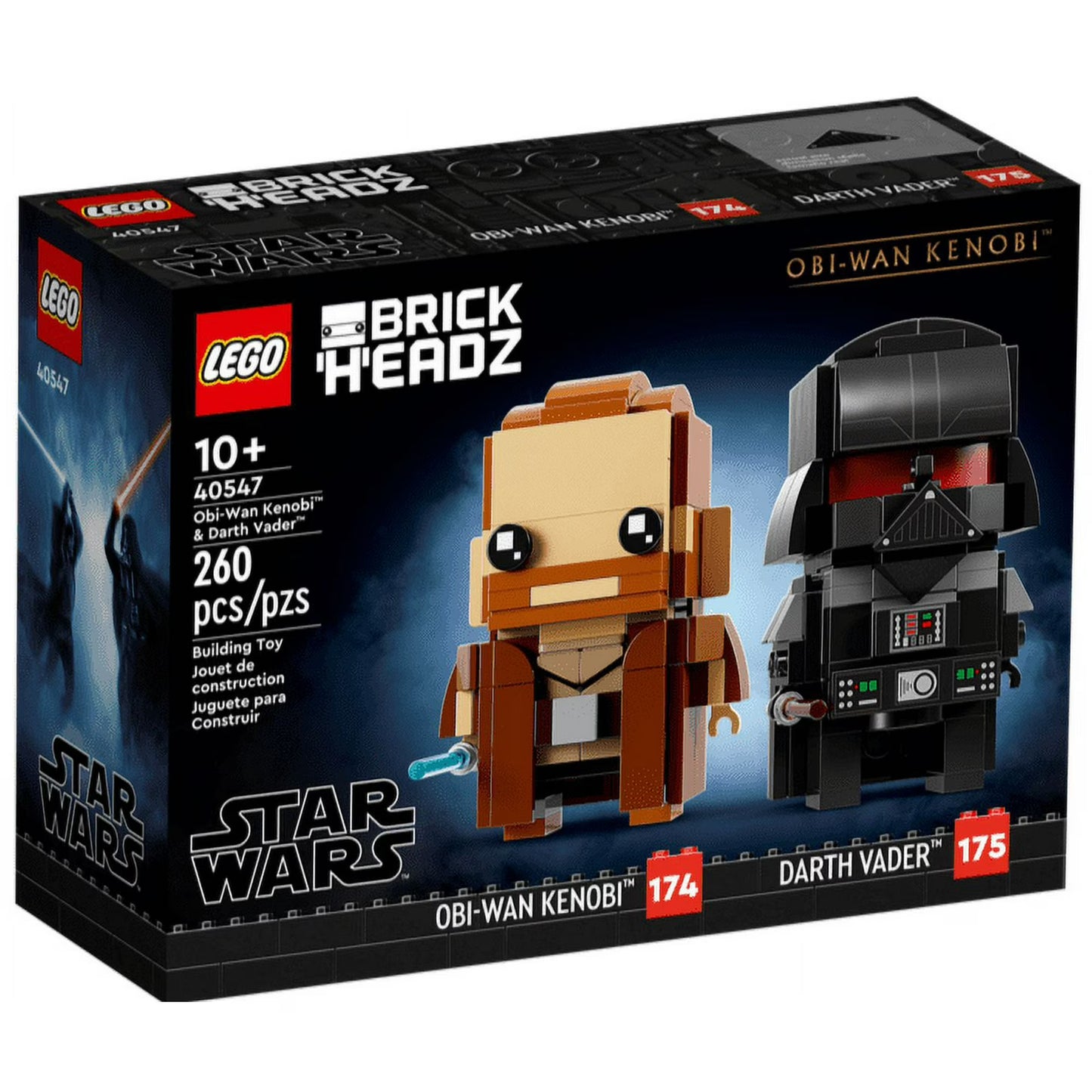 BrickHeadz:  Obi-Wan Kenobi & Darth Vader 40547