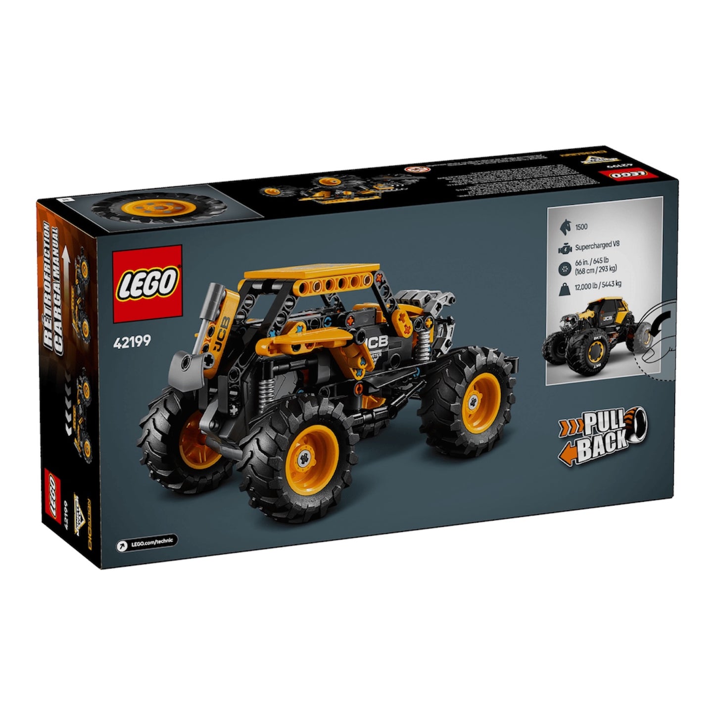 Technic: Monster Jam™ DIGatron™ Pull-Back 42199
