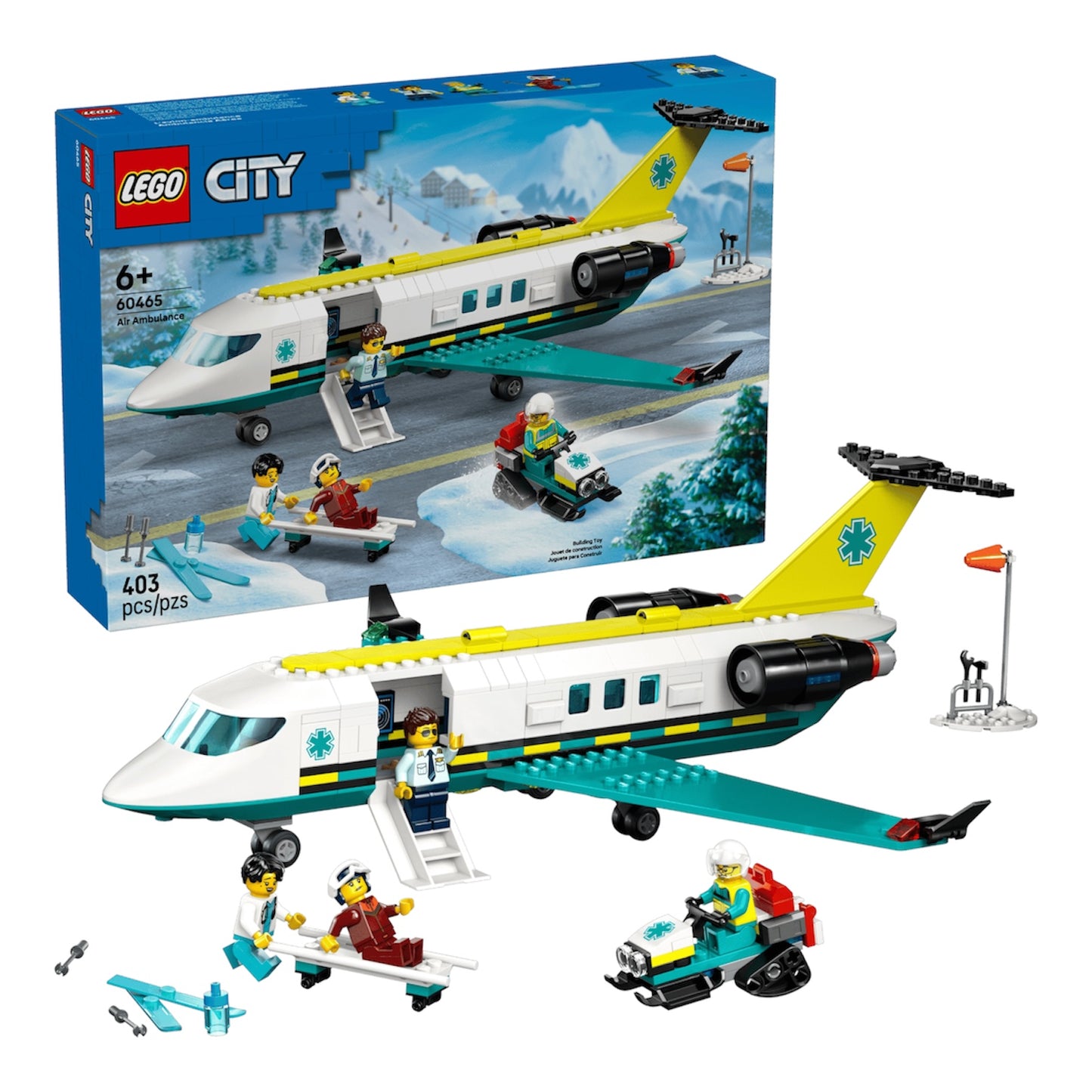 City: Emergency Air Ambulance Airplane 60465