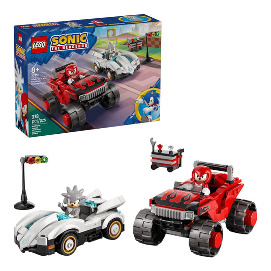 Sonic the Hedgehog: Silver's Car vs. Knuckles' Monster Truck 77118