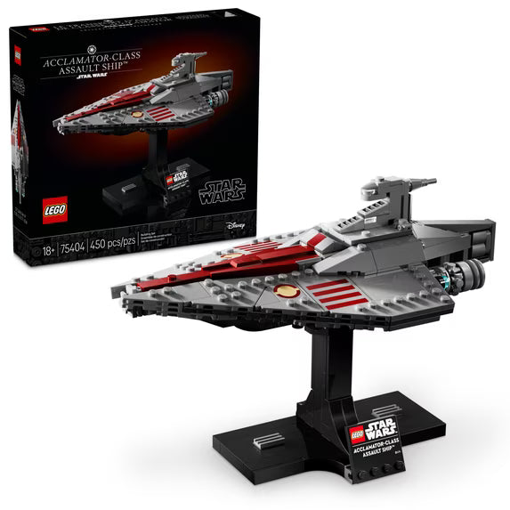 Star Wars:  Acclamator - Class Assault Ship 75404