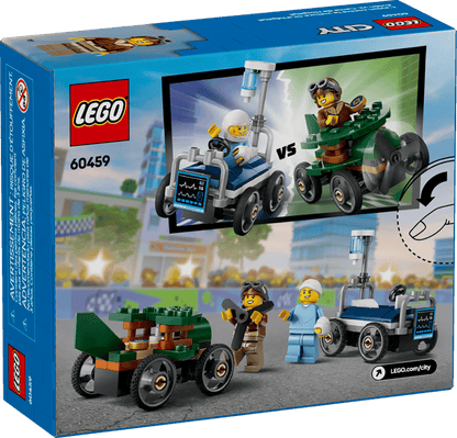 City:  Airplane vs. Hospital Bed Race Car Pack 60459