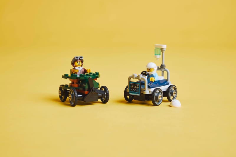 City:  Airplane vs. Hospital Bed Race Car Pack 60459