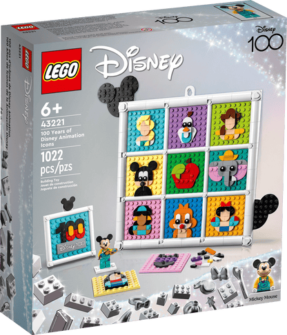 Disney:  100 Years of Disney Animation Icons 43221