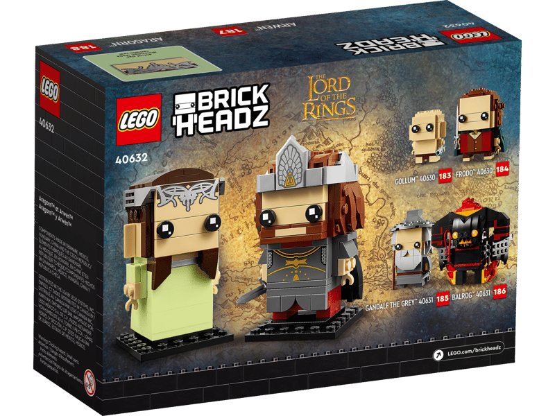 BrickHeadz:  Aragorn & Arwen 40632