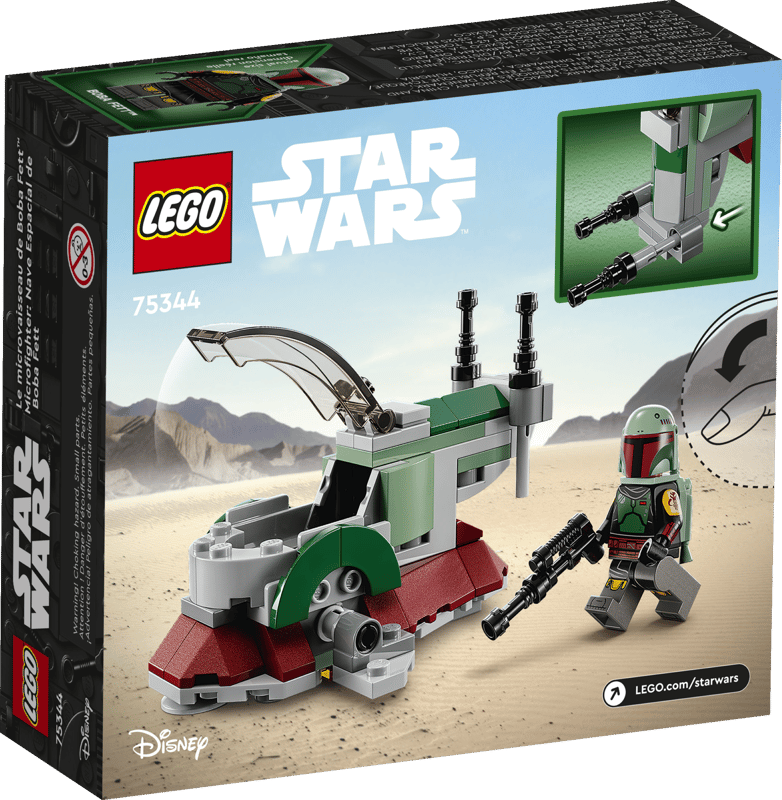Star Wars:  Boba Fett's Starship™ Microfighter 75344