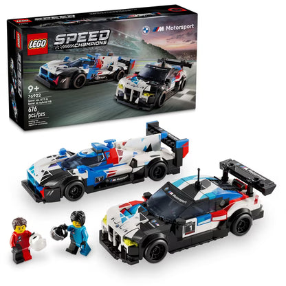Speed Champions:  BMW M4 GT3 & BMW M Hybrid V8 Race Cars  76922