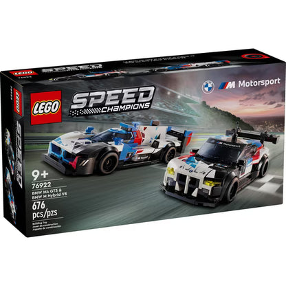Speed Champions:  BMW M4 GT3 & BMW M Hybrid V8 Race Cars  76922