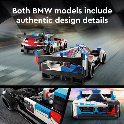 Speed Champions:  BMW M4 GT3 & BMW M Hybrid V8 Race Cars  76922