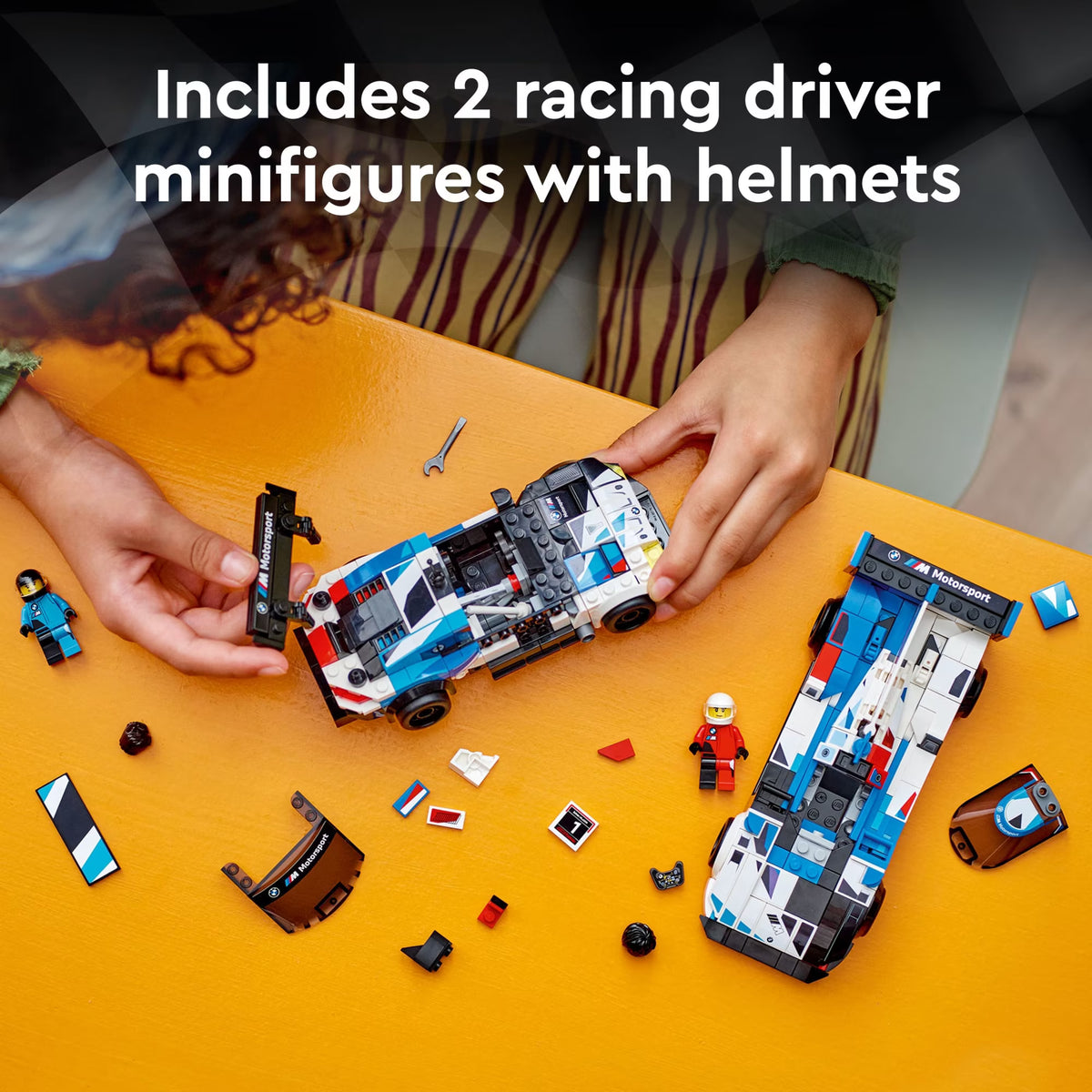 Speed Champions:  BMW M4 GT3 & BMW M Hybrid V8 Race Cars  76922