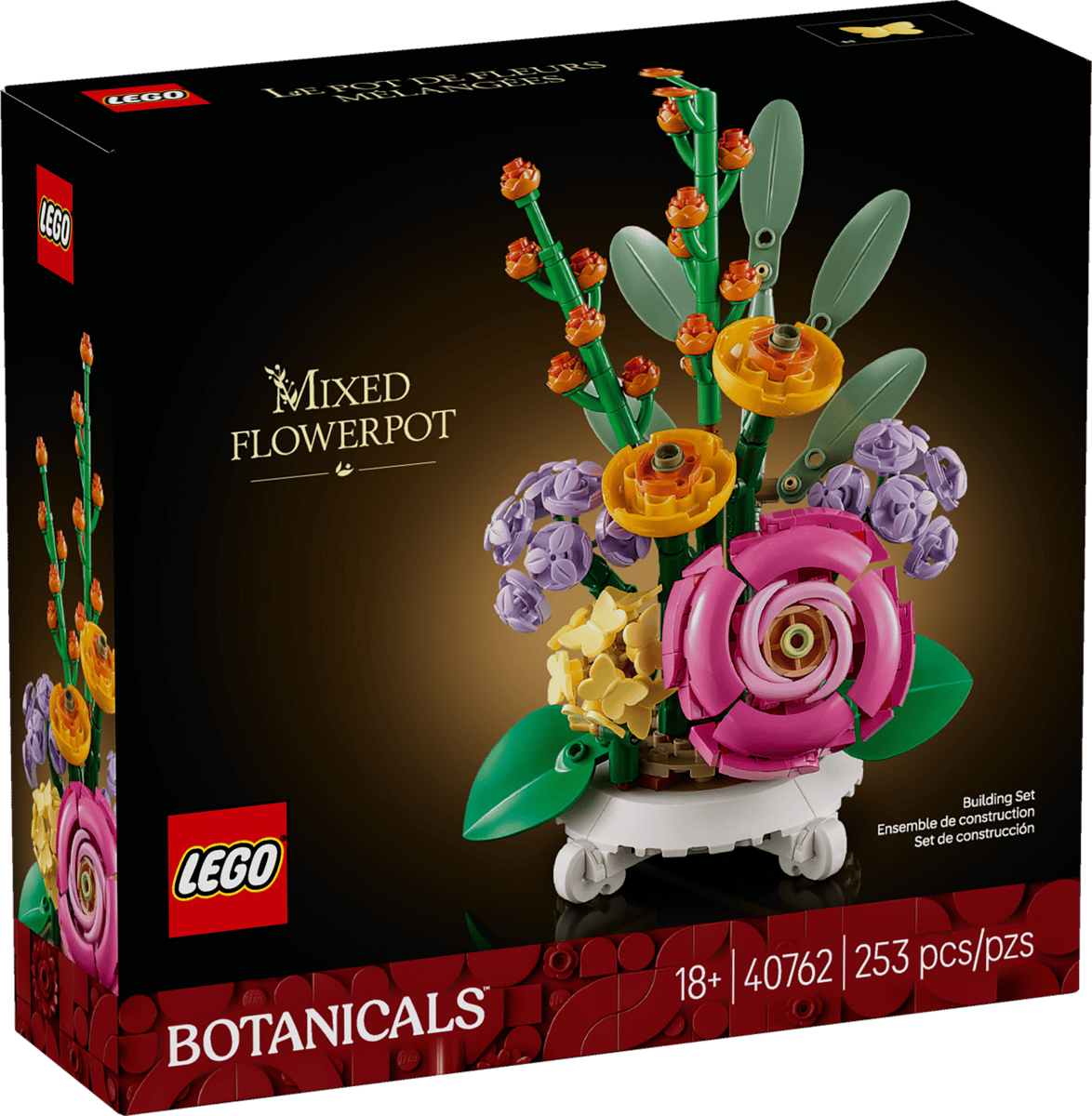 Botanicals: Mixed Flowerpot 40762