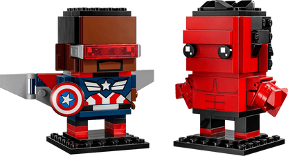 BrickHeadz:  Captain America & Red Hulk Figures 40668