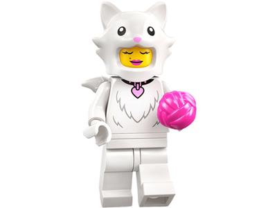 Minifigures Series 28:  Fluffy Cat Costume Girl