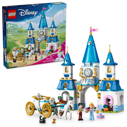 Disney: Cinderella's Castle & Horse Carriage 43275