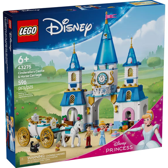 Disney: Cinderella's Castle & Horse Carriage 43275