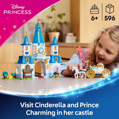 Disney: Cinderella's Castle & Horse Carriage 43275