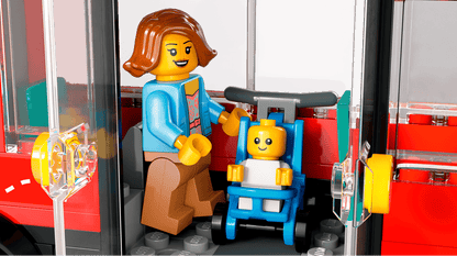 City: Red Double-Decker Sightseeing Bus 60407