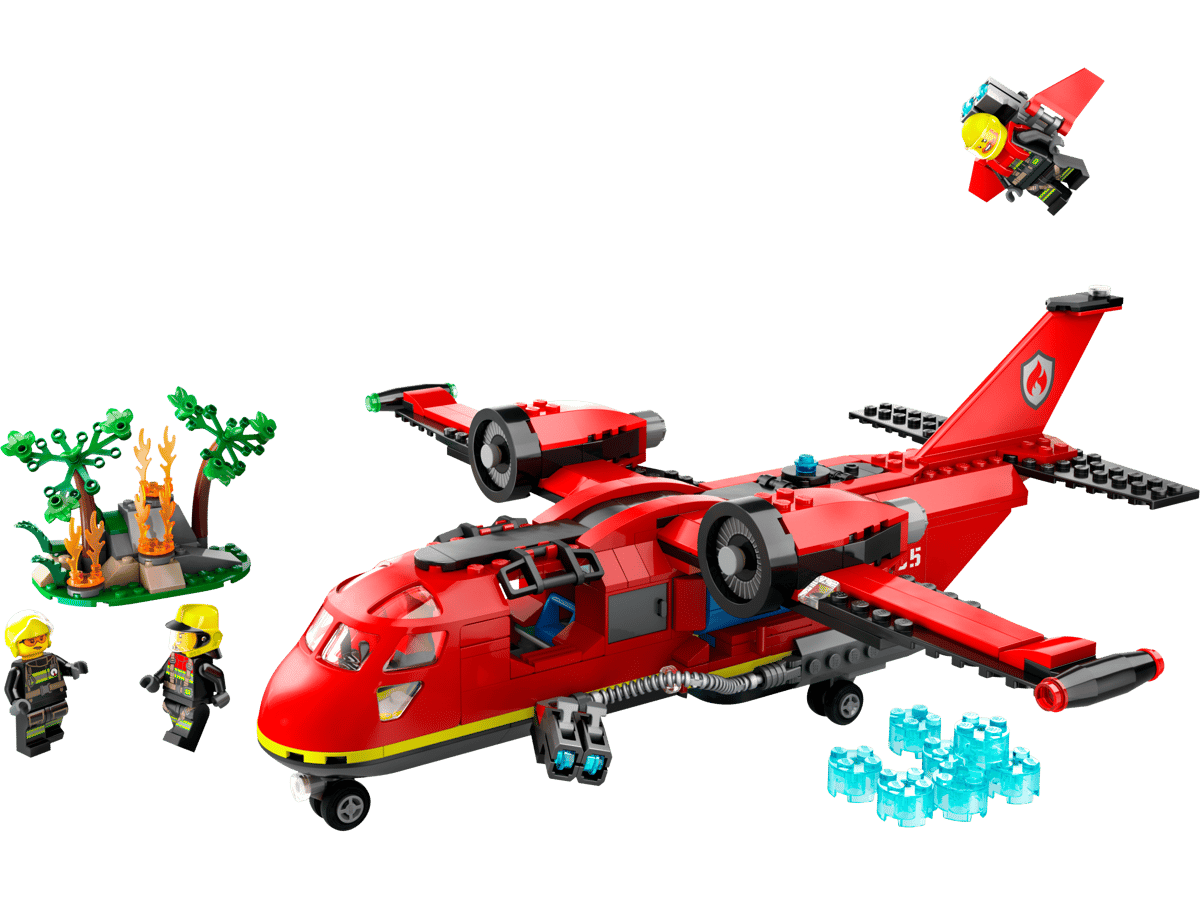 City: Fire Rescue Plane 60413