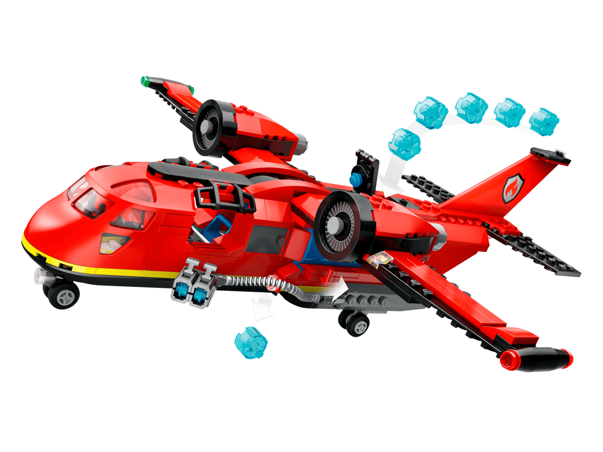 City: Fire Rescue Plane 60413