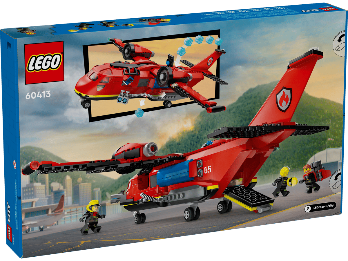 City: Fire Rescue Plane 60413
