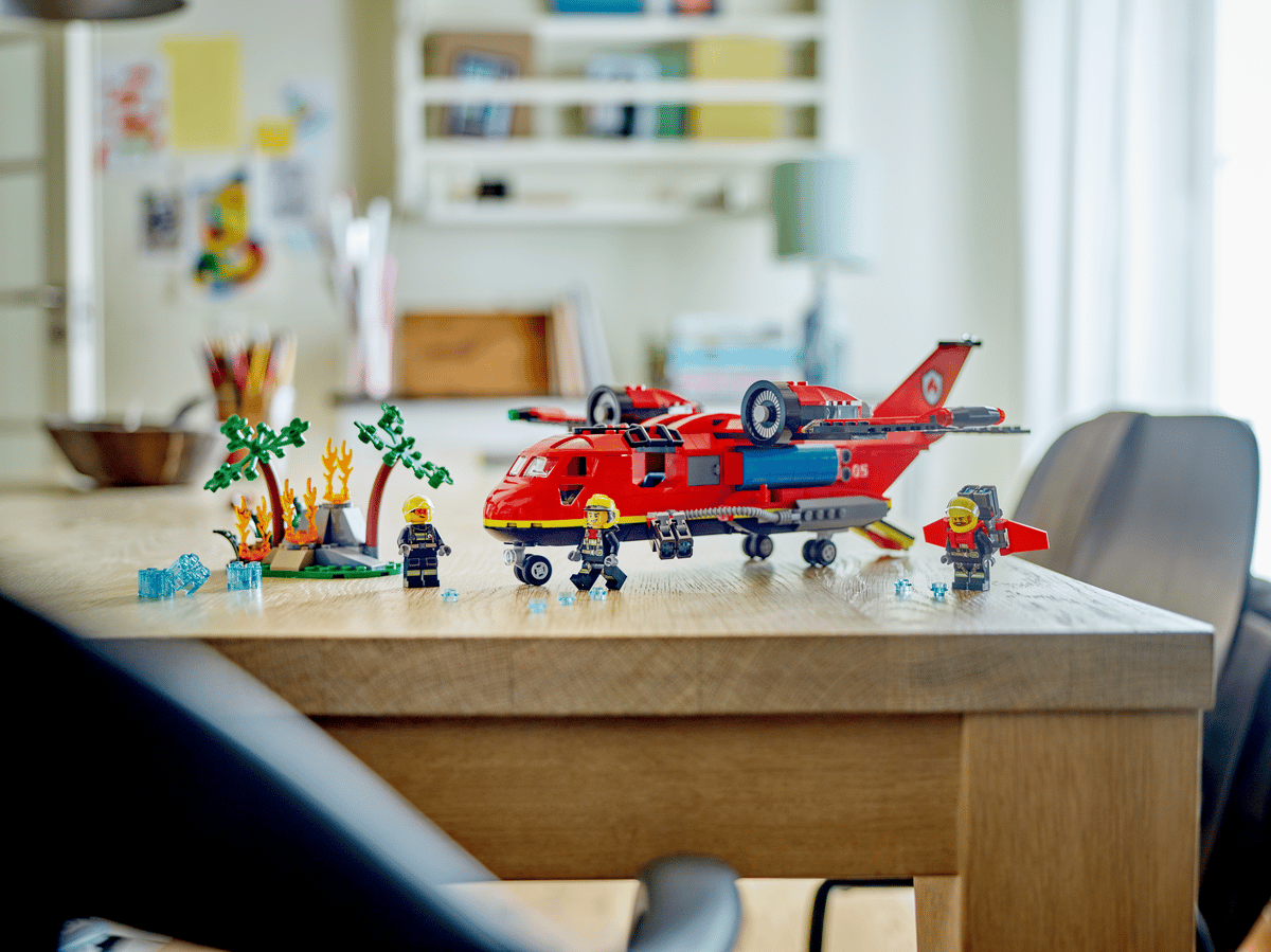 City: Fire Rescue Plane 60413