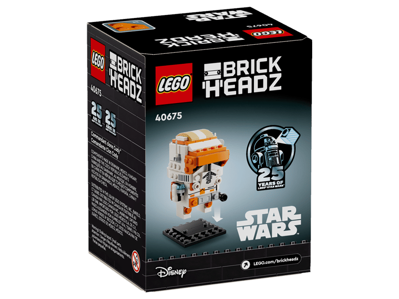 BrickHeadz:  Clone Commander Cody 40675