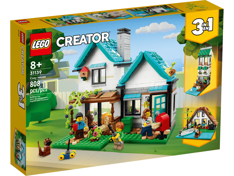 Creator 3 in 1:  Cozy House 31139