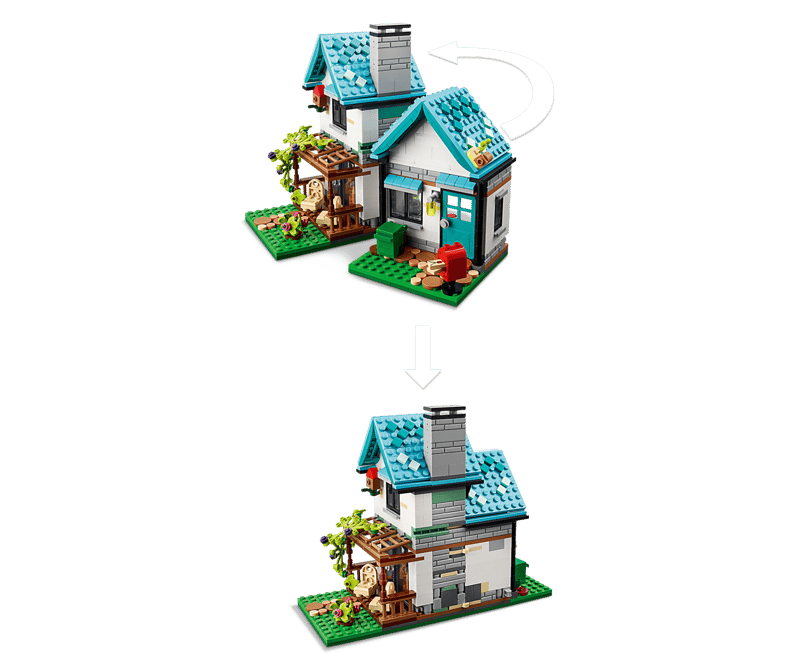 Creator 3 in 1:  Cozy House 31139