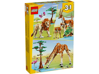 Creator 3 in 1: Wild Safari Animals 31150