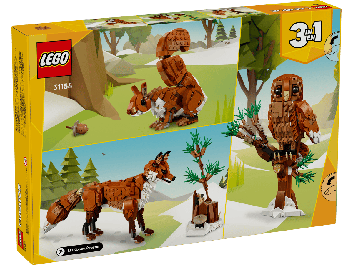 Creator 3 in 1: Forest Animals: Red Fox 31154