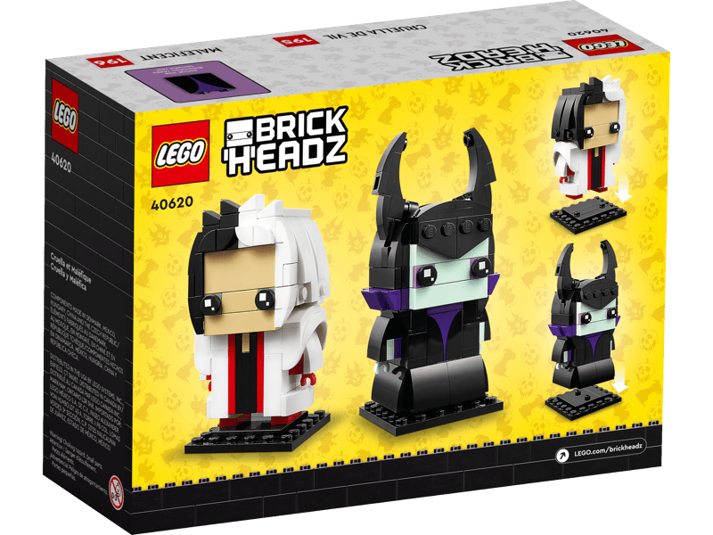 BrickHeadz:  Cruella & Maleficent 40620