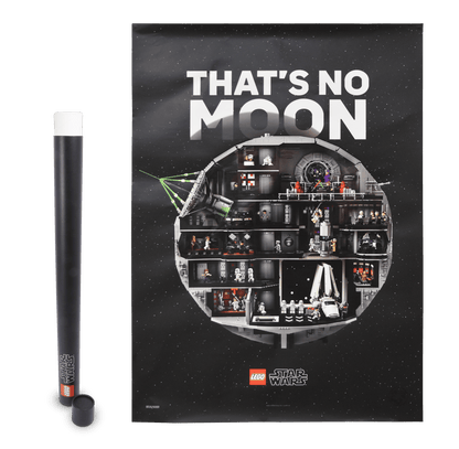 LEGO Exclusives:  Star Wars Death Star Supersize Premium Print