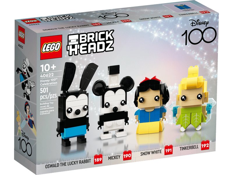 BrickHeadz:  Disney 100th Celebration 40622