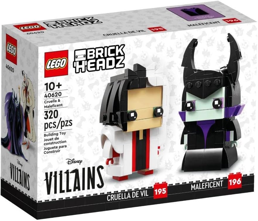 BrickHeadz:  Cruella & Maleficent 40620
